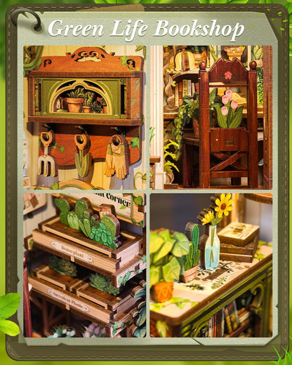 Green Life Bookshop – DIY Book Nook Kit