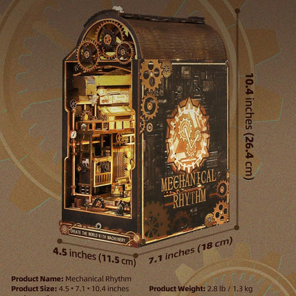 Steampunk World – DIY Book Nook Kit