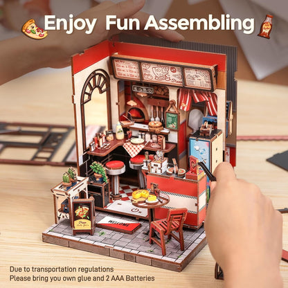 Uncle Joe’s Pizzeria – DIY Miniature House Kit