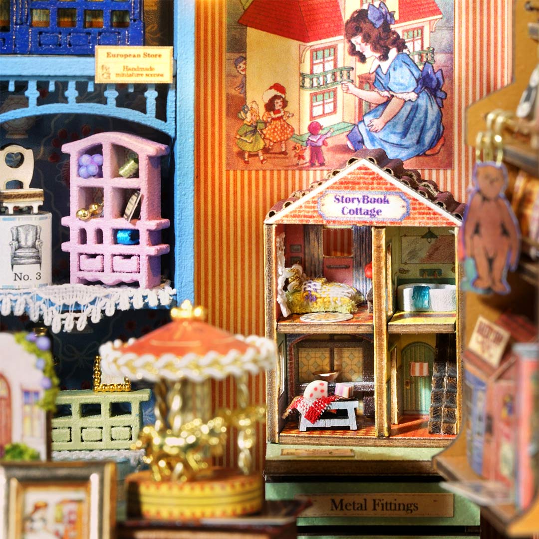 Fairy‑Tale Wonderhouse – DIY Miniature Dollhouse Kit