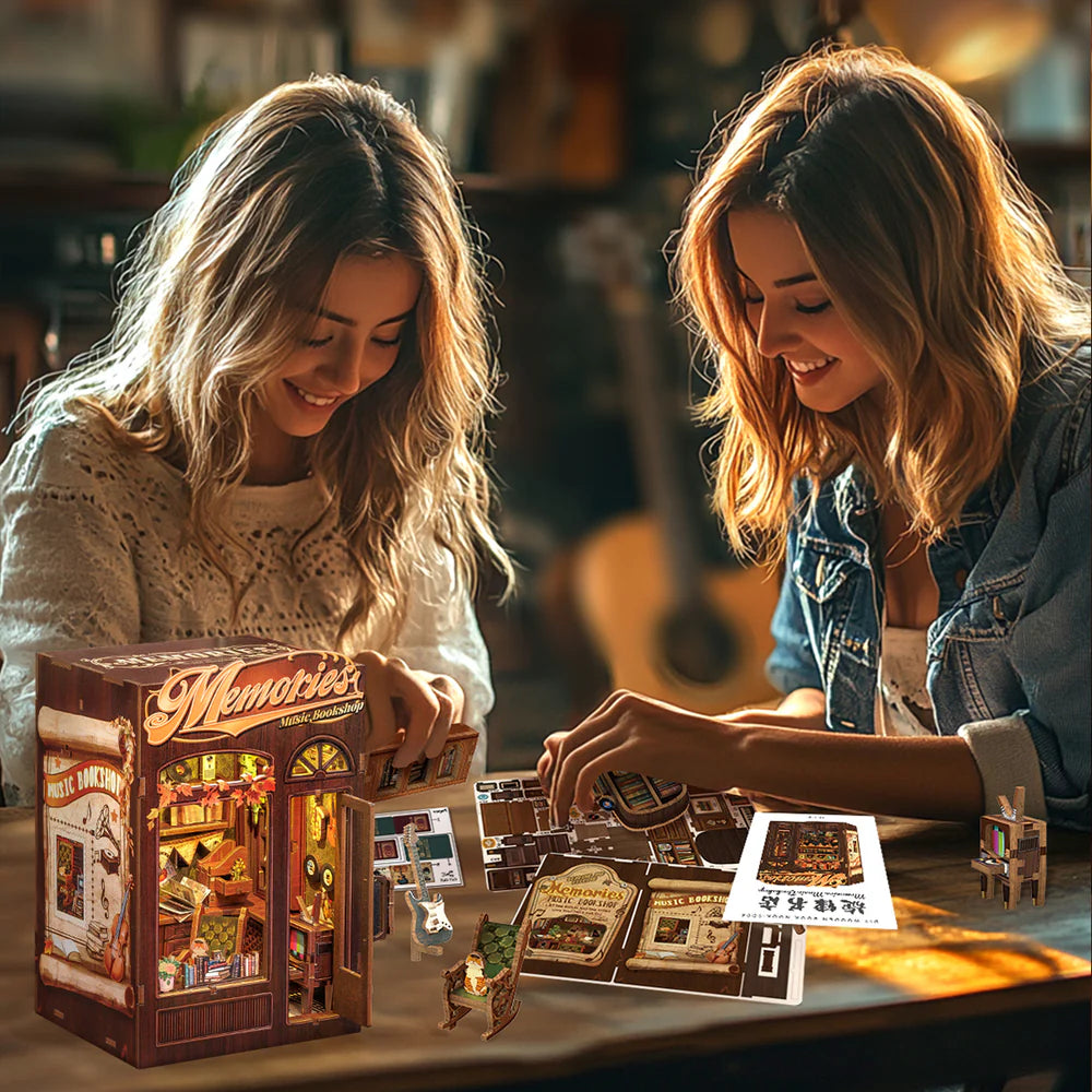 Memories Music Bookshop – DIY Book Nook Kit