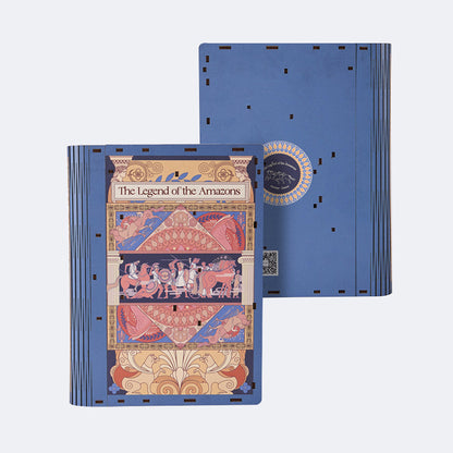 The Legend of the Amazons Wooden Book Nook