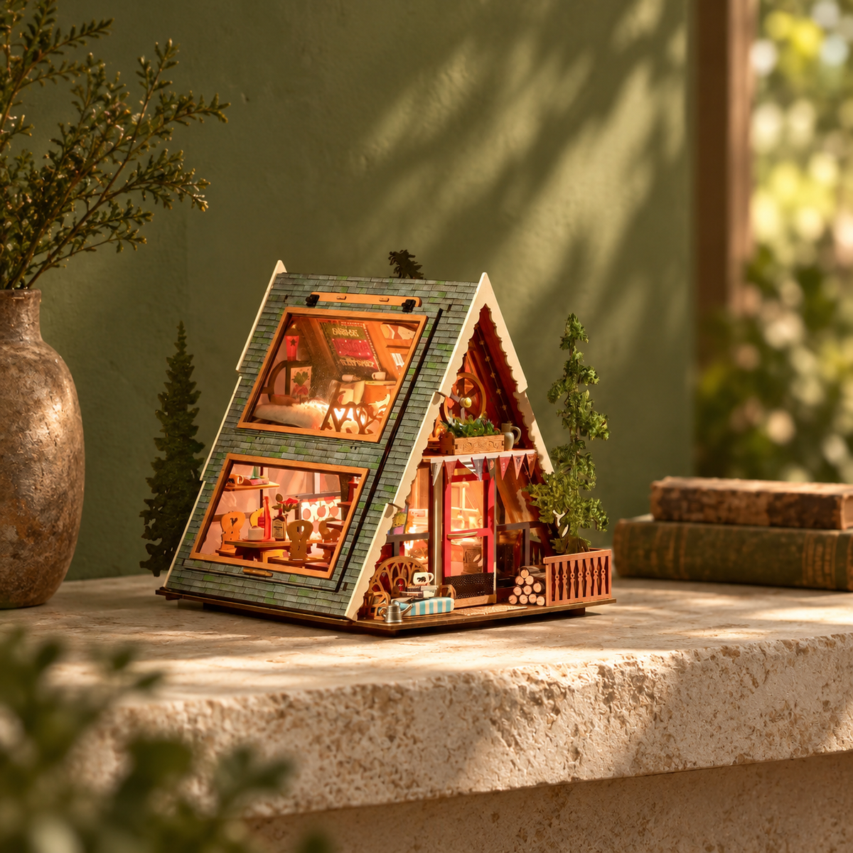 Dreamy Cabin DIY Miniature House Kit