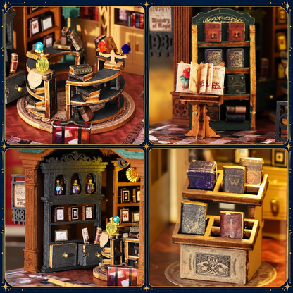 Twilight Book Town DIY Miniature Bookshop Kit