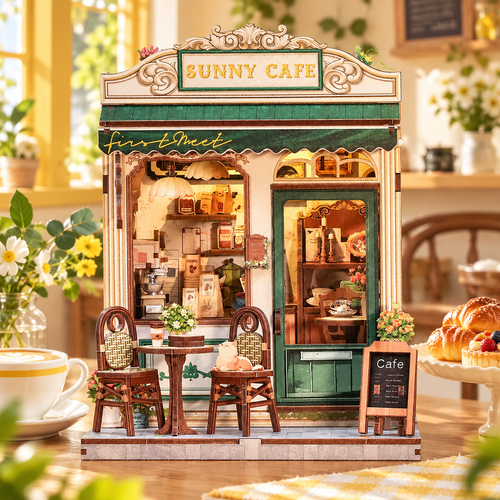 Sunny Café – Cozy Coffee Shop DIY Kit
