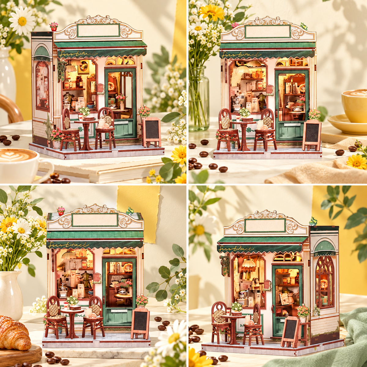 Sunny Café – Cozy Coffee Shop DIY Kit