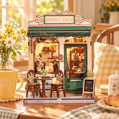 Sunny Café – Cozy Coffee Shop DIY Kit