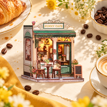 Sunny Café – Cozy Coffee Shop DIY Kit