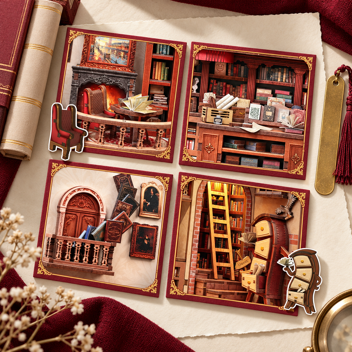 Thames Bookstore – Vintage Literary DIY Kit