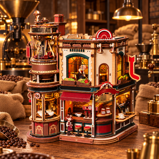 Dream Coffee Factory – Vintage Coffee Workshop DIY Kit