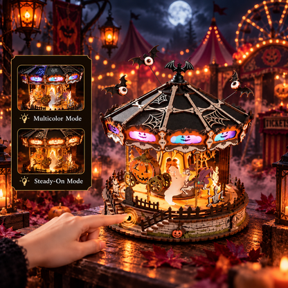 Phantom Waltz – Gothic Halloween Carousel DIY Kit