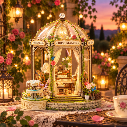Rose Manor – Romantic Garden DIY Kit