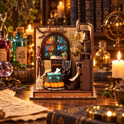 Mini Potion Workshop – Magical Wizard Study DIY Kit