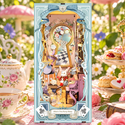 Alice’s Tea Party – Wonderland DIY Book Nook Kit