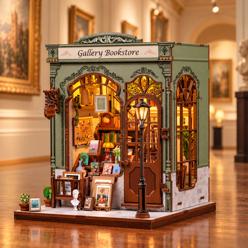 Gallery Bookstore – Hidden Art Gallery DIY Book Nook