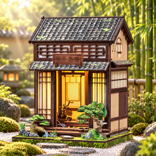 Kirishima Tea House – Japanese Tea Garden DIY Book Nook