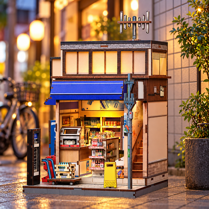 Tokyo Street Mart – Japanese Convenience Store DIY Book Nook
