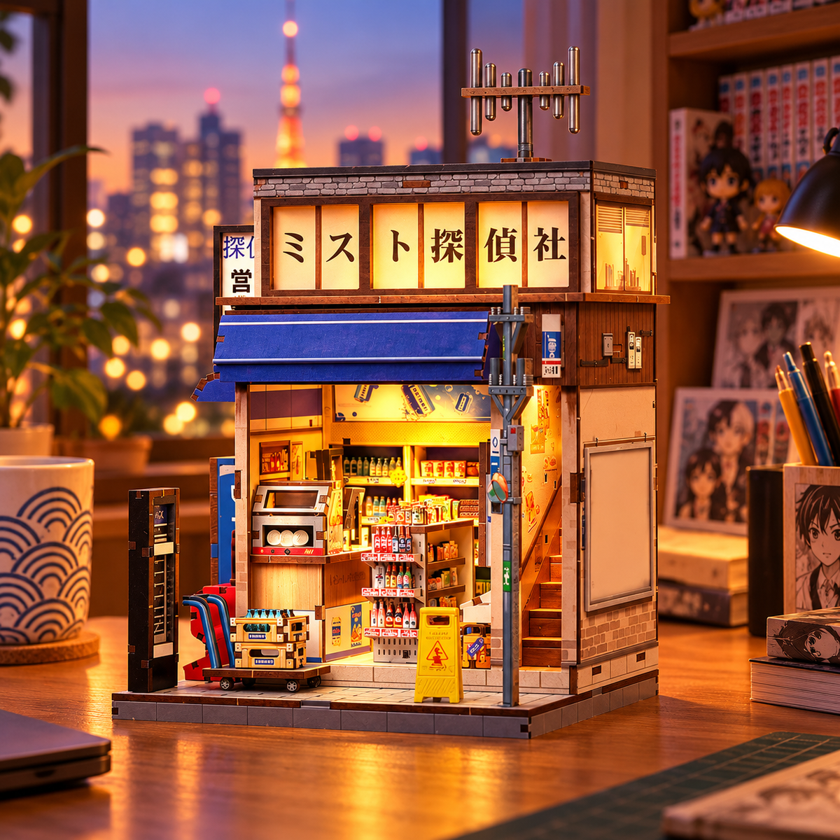 Tokyo Street Mart – Japanese Convenience Store DIY Book Nook