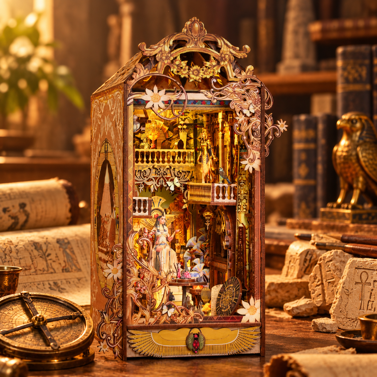 Egyptian Kingdom – Ancient Egypt DIY Book Nook Kit