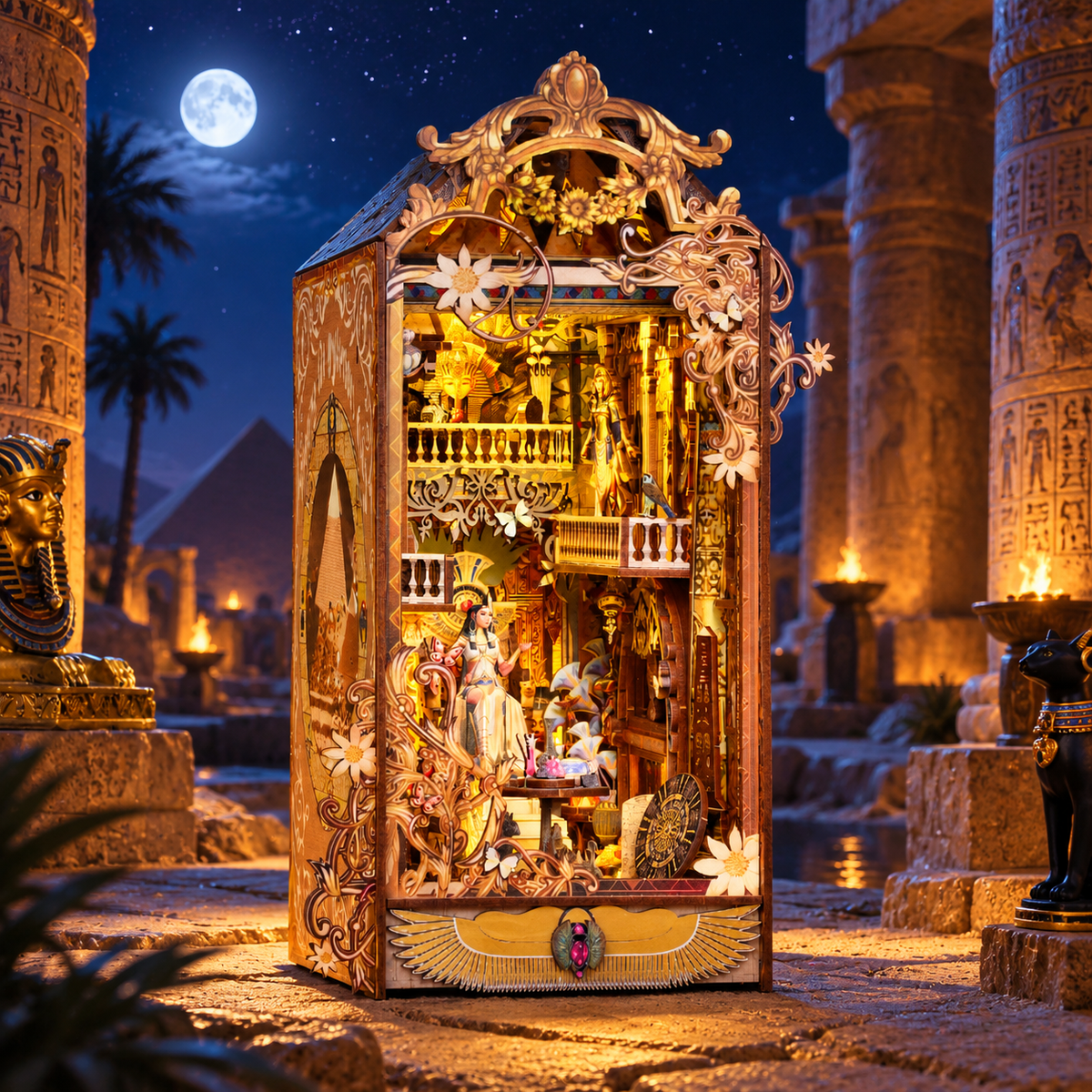 Egyptian Kingdom – Ancient Egypt DIY Book Nook Kit