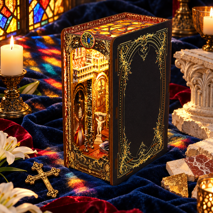 Holy Trinity Church – Sacred Cathedral DIY Book Nook Kit
