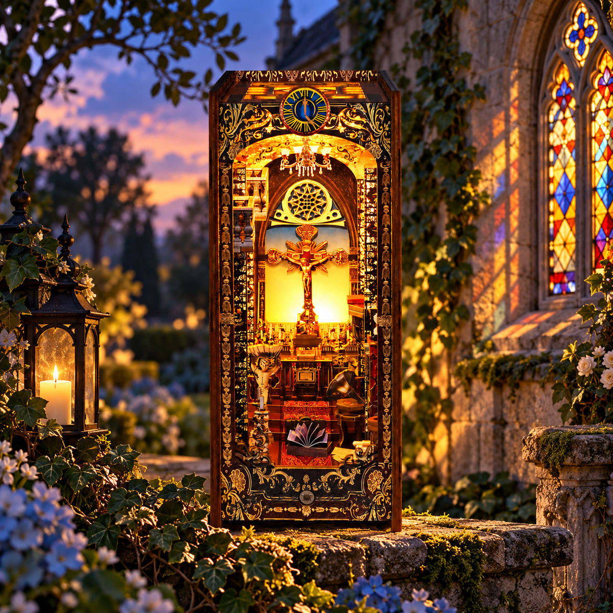 Holy Trinity Church – Sacred Cathedral DIY Book Nook Kit