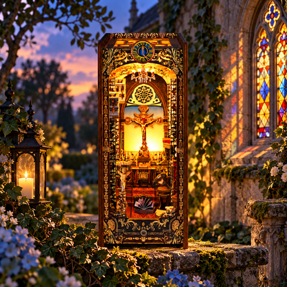 Holy Trinity Church – Sacred Cathedral DIY Book Nook Kit