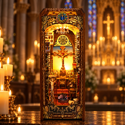 Holy Trinity Church – Sacred Cathedral DIY Book Nook Kit