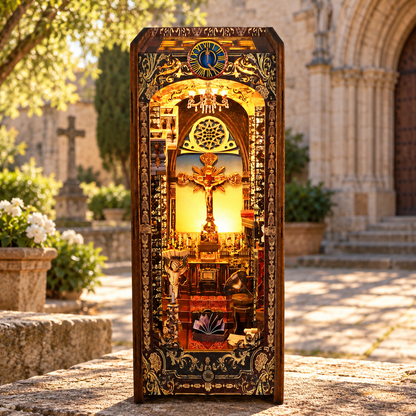 Holy Trinity Church – Sacred Cathedral DIY Book Nook Kit