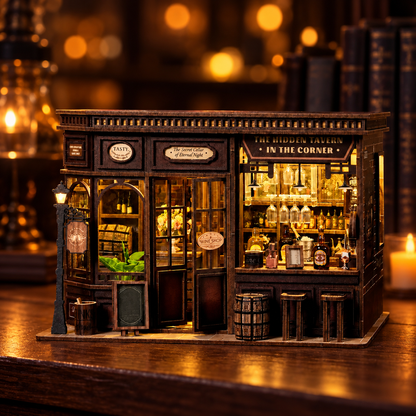 Corner Tavern DIY Book Nook Kit
