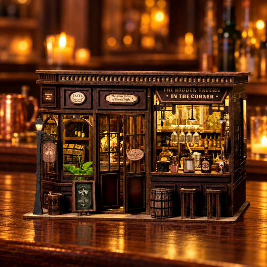 Corner Tavern DIY Book Nook Kit