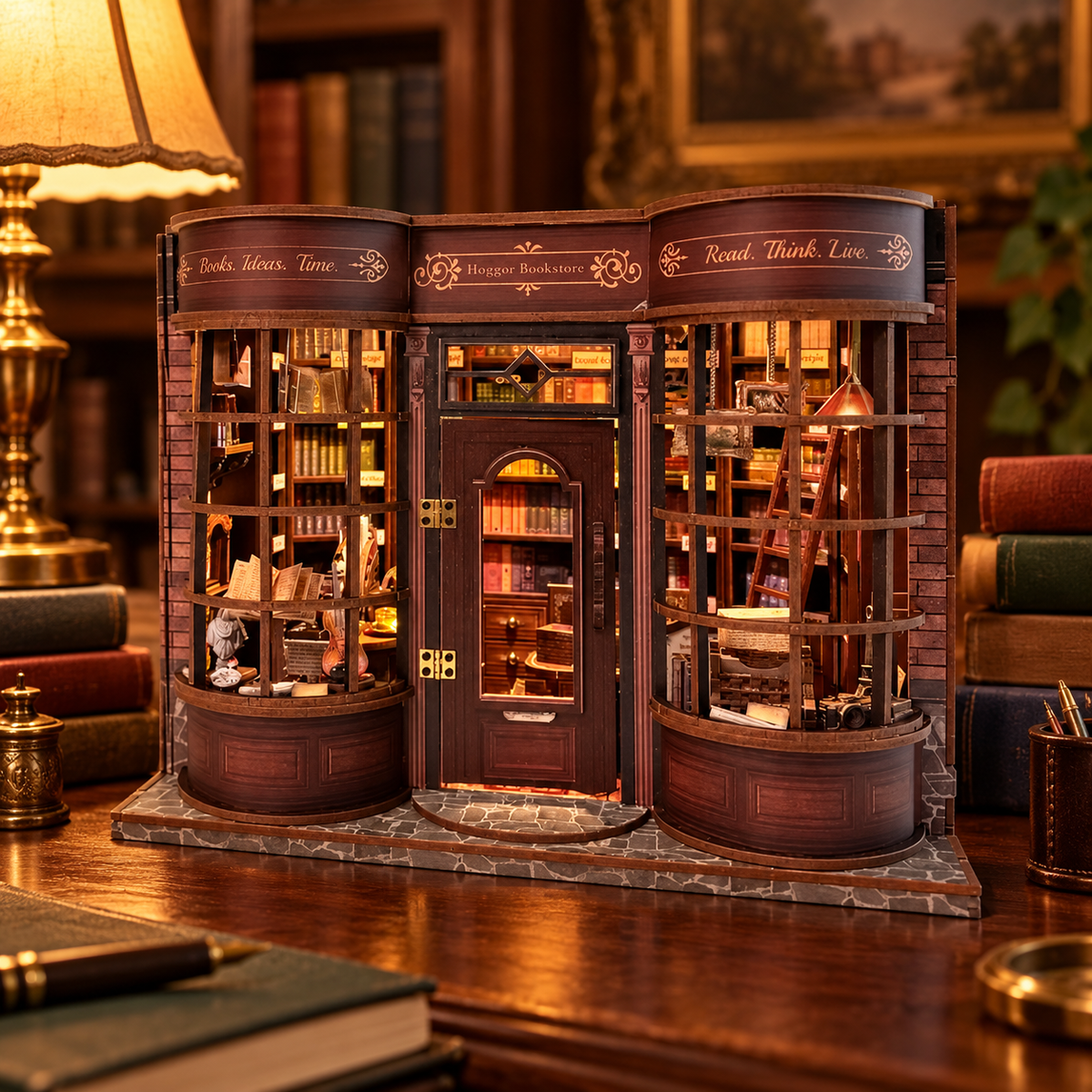Hoggor Bookstore – Vintage Magic DIY Book Nook Kit
