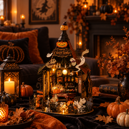 Haunted Candy Shop – Halloween DIY Miniature Kit