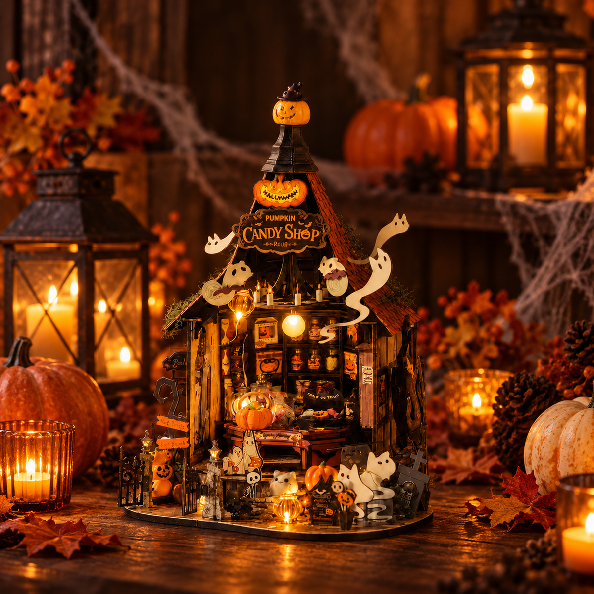 Haunted Candy Shop – Halloween DIY Miniature Kit