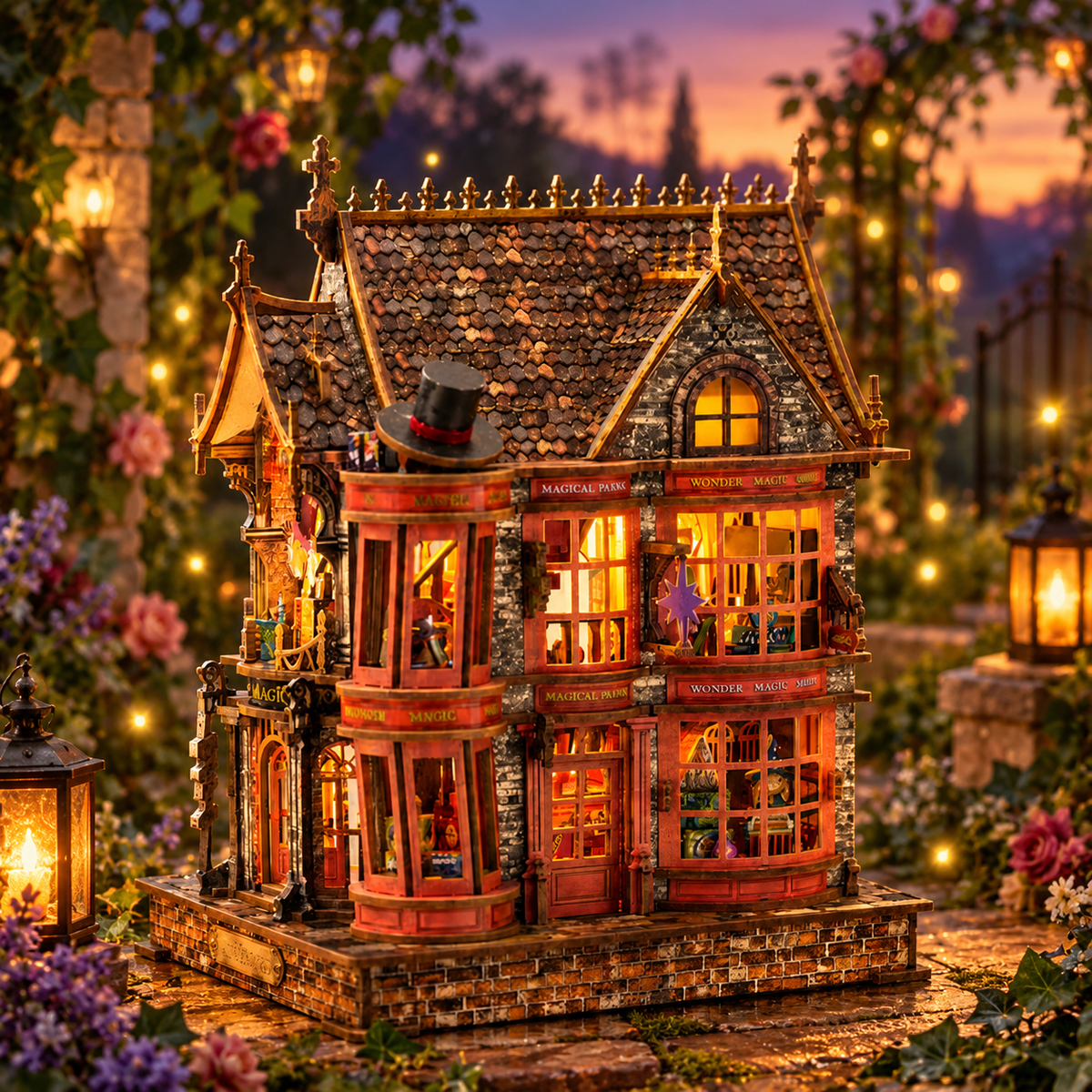 Magic Wonder House – Enchanted DIY Book Nook Kit