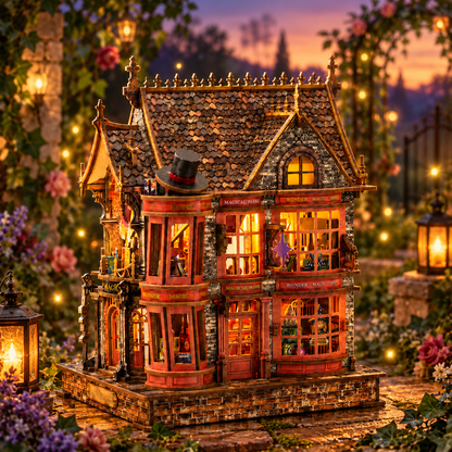 Magic Wonder House – Enchanted DIY Book Nook Kit
