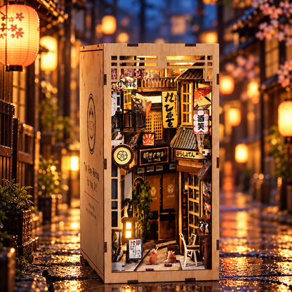 Kyoto Alley – Japanese Streetscape DIY Book Nook Kit