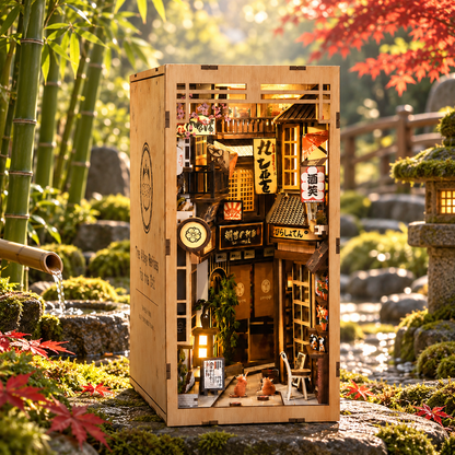 Kyoto Alley – Japanese Streetscape DIY Book Nook Kit