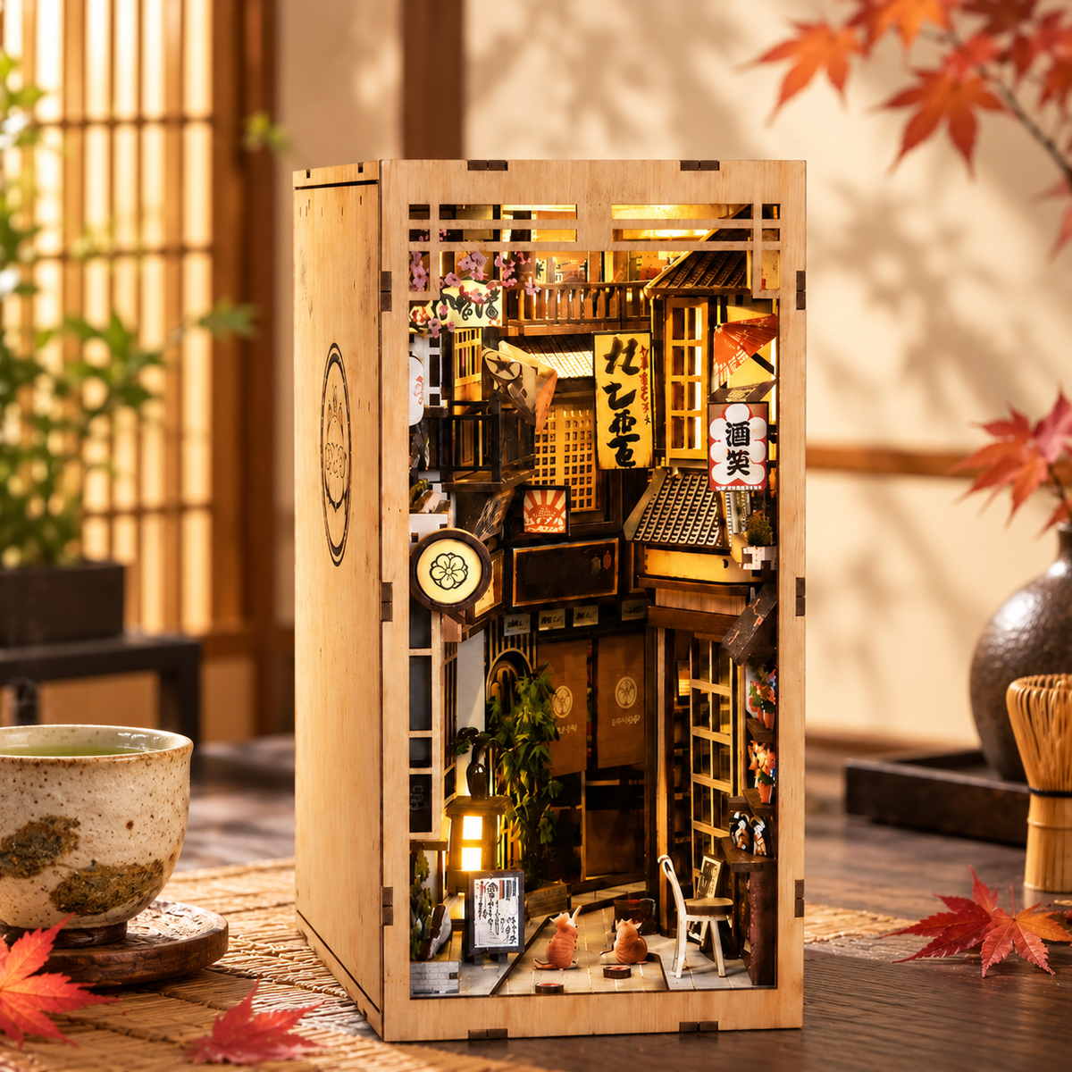 Kyoto Alley – Japanese Streetscape DIY Book Nook Kit