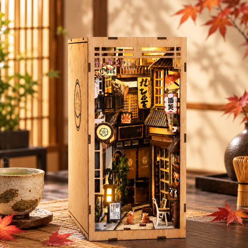 Kyoto Alley – Japanese Streetscape DIY Book Nook Kit