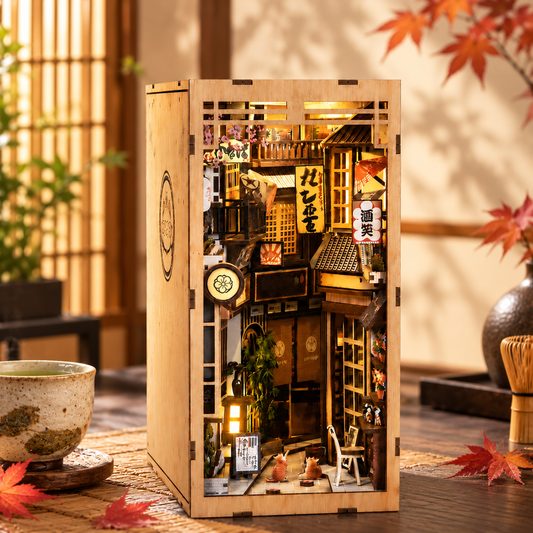 Kyoto Alley – Japanese Streetscape DIY Book Nook Kit