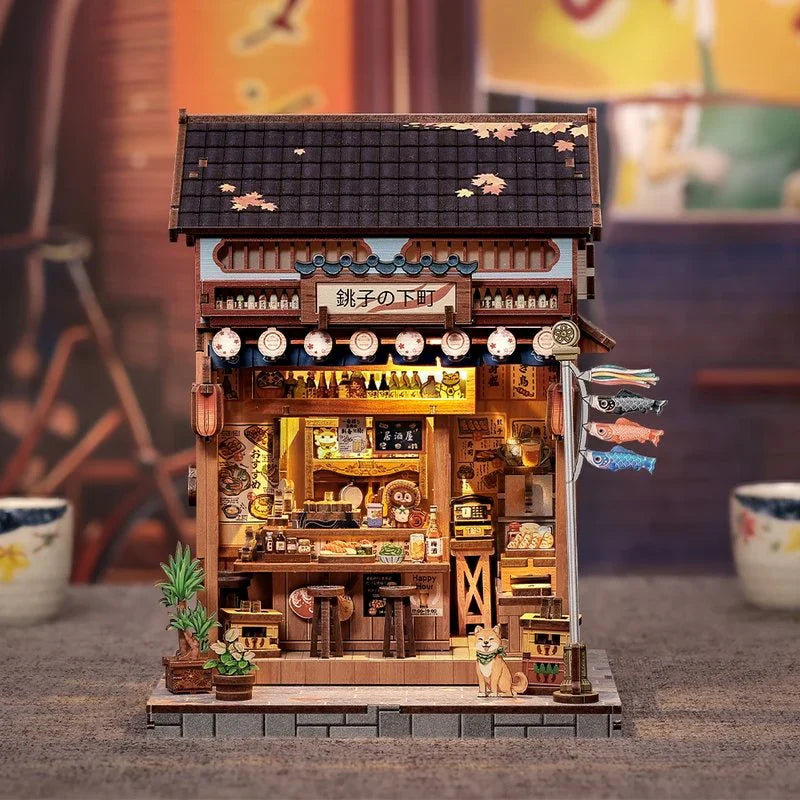 Japanese Chōshi no Shitamachi – DIY Miniature House Kit