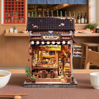 Japanese Chōshi no Shitamachi – DIY Miniature House Kit