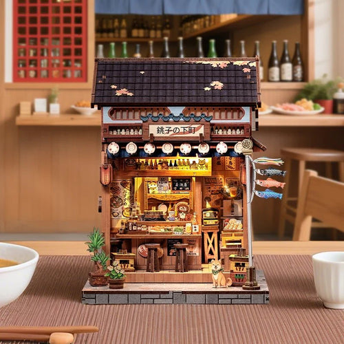 Japanese Chōshi no Shitamachi – DIY Miniature House Kit