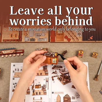 Japanese Chōshi no Shitamachi – DIY Miniature House Kit