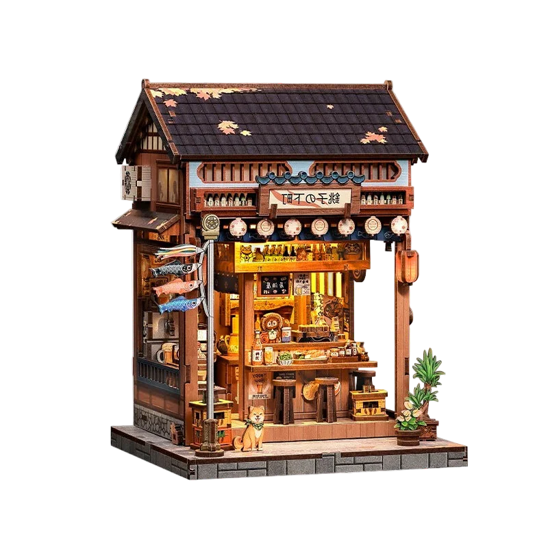 Japanese Chōshi no Shitamachi – DIY Miniature House Kit