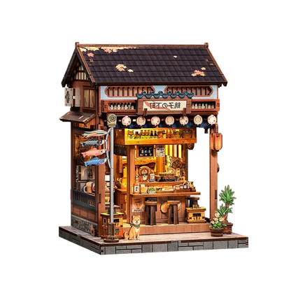 Japanese Chōshi no Shitamachi – DIY Miniature House Kit