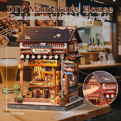 Japanese Chōshi no Shitamachi – DIY Miniature House Kit
