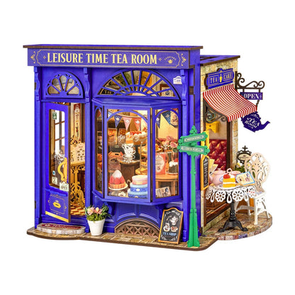 Leisure Time Tea Room – DIY Miniature House Kit