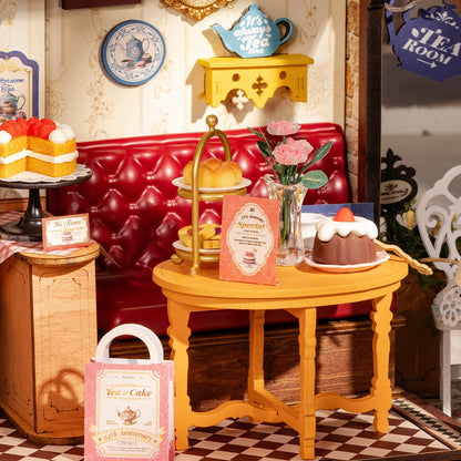 Leisure Time Tea Room – DIY Miniature House Kit